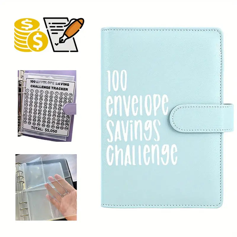 100 Envelope Savings Challenge Binder