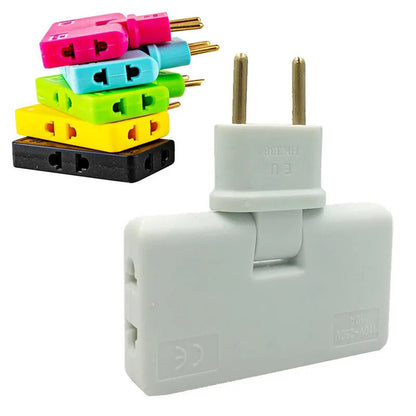 180° rotational plug adapter – EU