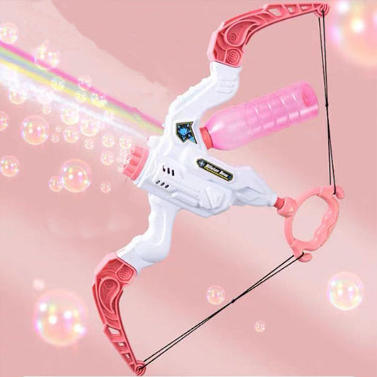 2-IN-1 Bow and Arrow Water Gun Bubble Machine