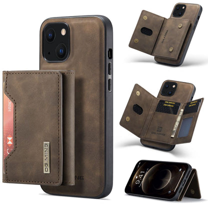 2 in 1 Detachable Leather Wallet Case For iPhone