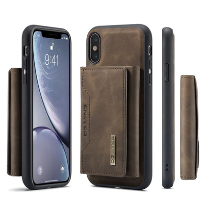 2 in 1 Detachable Leather Wallet Case For iPhone