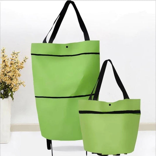 2 in 1 Foldable Waterproof Shopping Bag