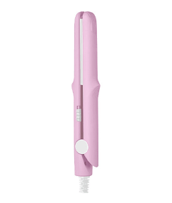 2-in-1 Mini Curling Wand & Flat Iron Hair Straightener