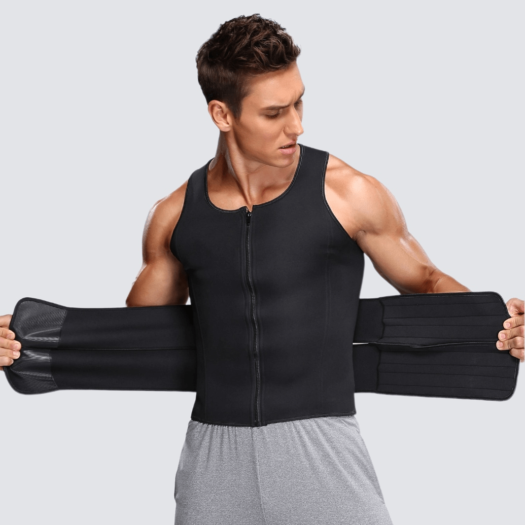 2 in 1 Sauna Vest and Waist Trainer