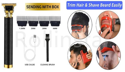 2022 New Rechargeable T-Blade Men’s Hair Clipper