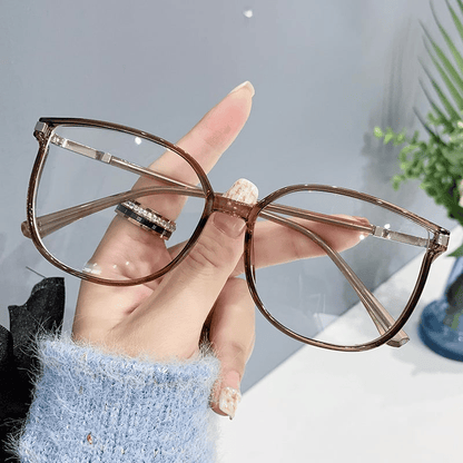 WOMEN’S FASHION LARGE FRAME HD ANTI-BLU-RAY READING GLASSES