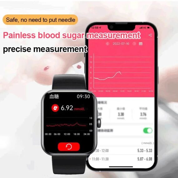 ascribei All Day Monitoring Of Heart Rate And Blood Pressure – Bluetooth Fashion Smartwatch