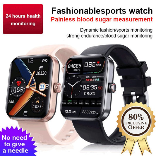 (All day monitoring of heart rate and blood pressure) Bluetooth fashion Watch