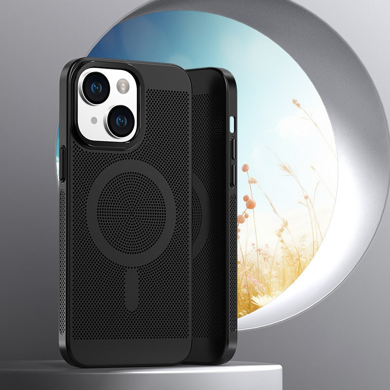 “Chubby” Breathable and Heat Dissipation Magnetic iPhone Case