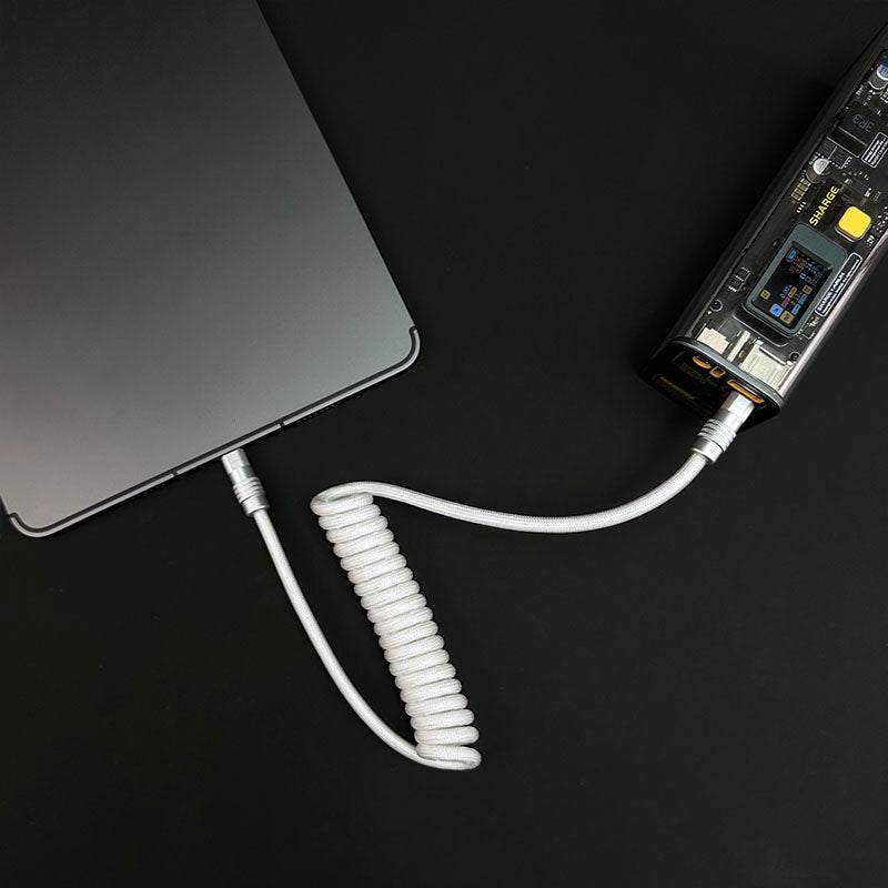 “Curly Chubby” Car-friendly Fast Charging Cable