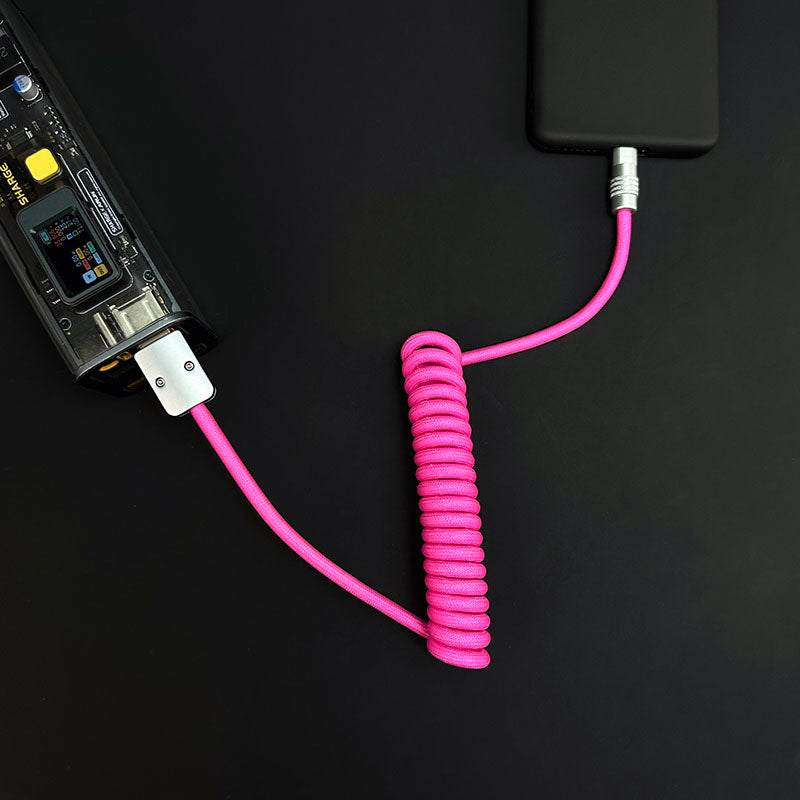 “Curly Chubby” Car-friendly Fast Charging Cable