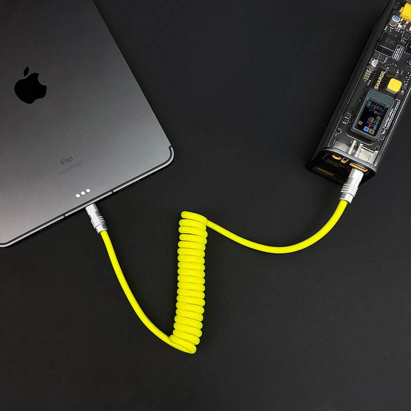 “Curly Chubby” Car-friendly Fast Charging Cable