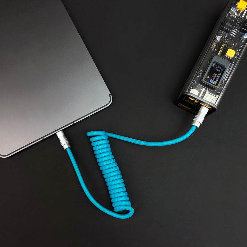 “Curly Chubby” Car-friendly Fast Charging Cable