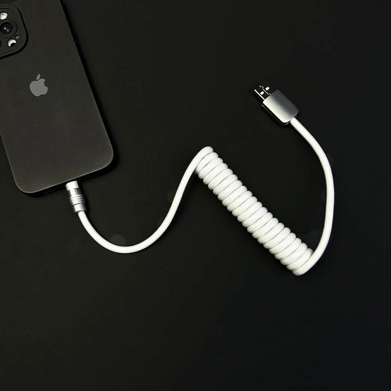 “Curly Chubby” Car-friendly Fast Charging Cable