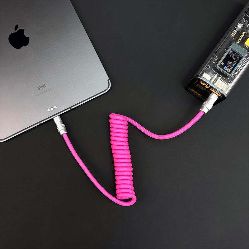 “Curly Chubby” Car-friendly Fast Charging Cable