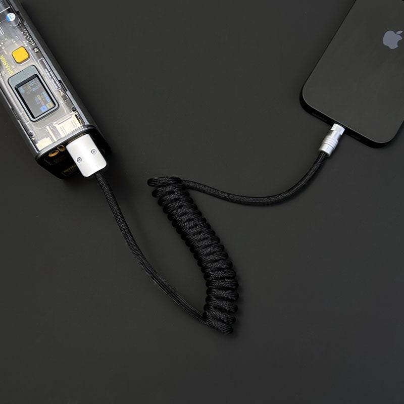 “Curly Chubby” Car-friendly Fast Charging Cable