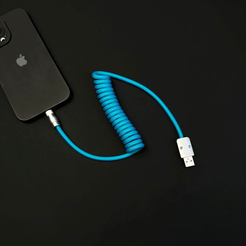 “Curly Chubby” Car-friendly Fast Charging Cable