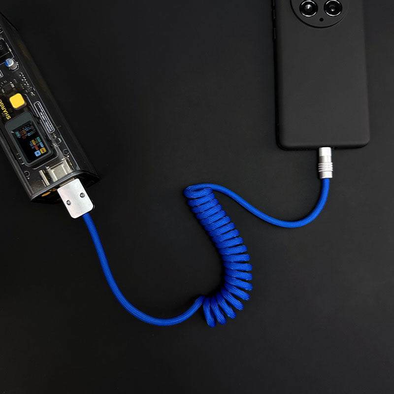 “Curly Chubby” Car-friendly Fast Charging Cable