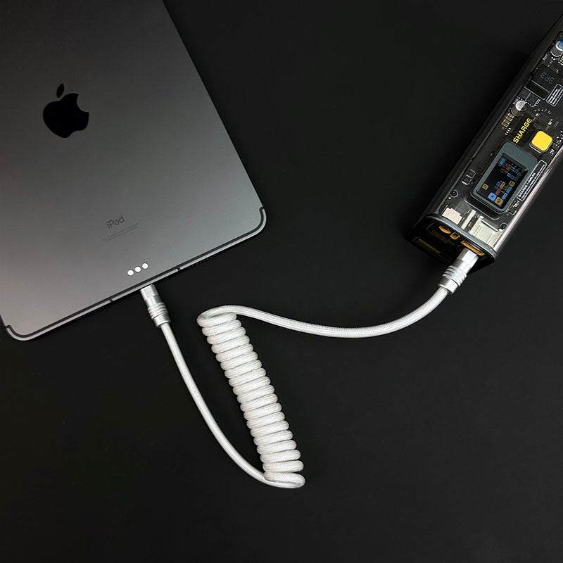 “Curly Chubby” Car-friendly Fast Charging Cable