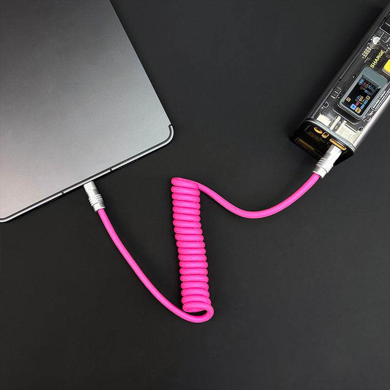 “Curly Chubby” Car-friendly Fast Charging Cable