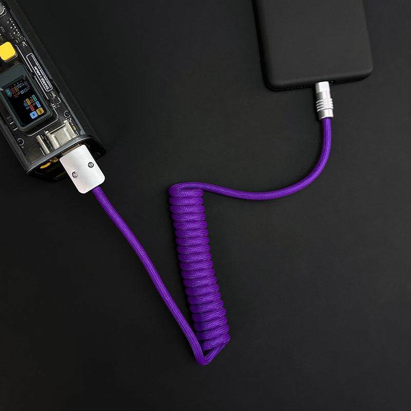 “Curly Chubby” Car-friendly Fast Charging Cable