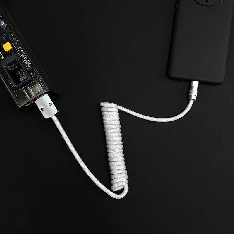 “Curly Chubby” Car-friendly Fast Charging Cable