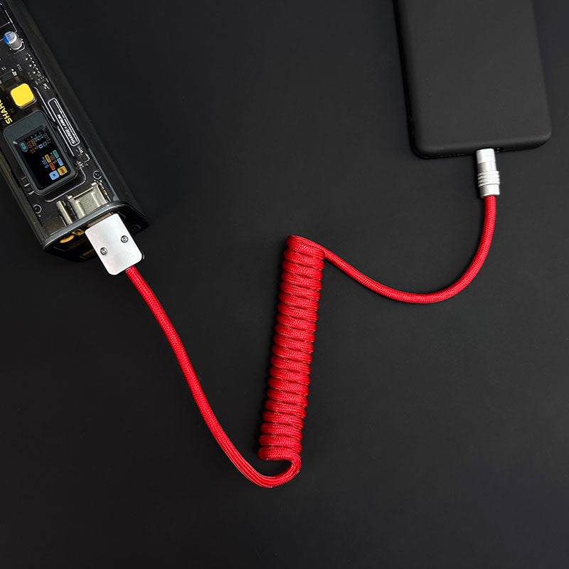 “Curly Chubby” Car-friendly Fast Charging Cable