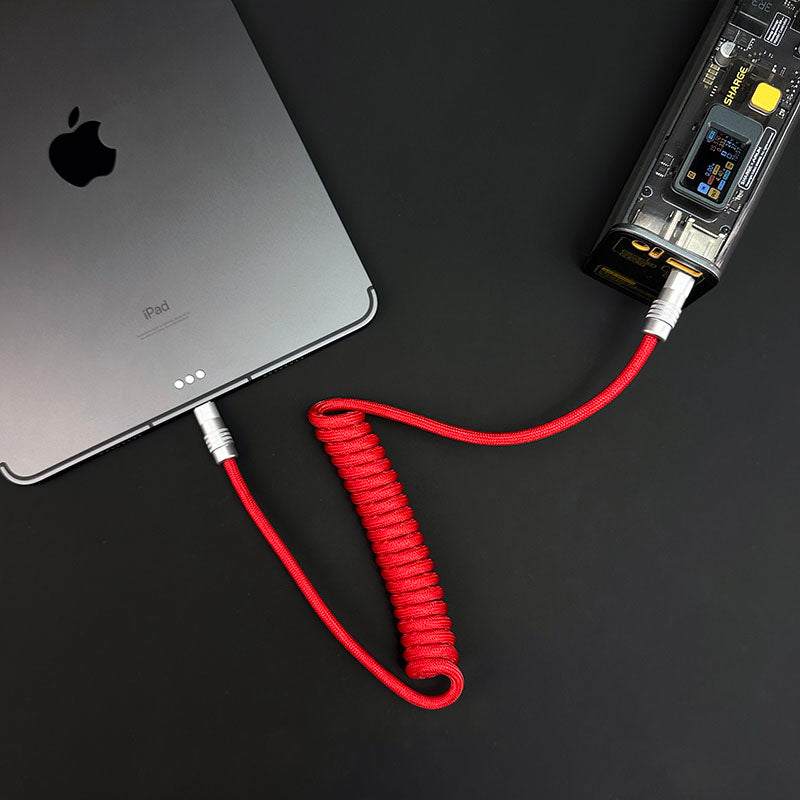 “Curly Chubby” Car-friendly Fast Charging Cable