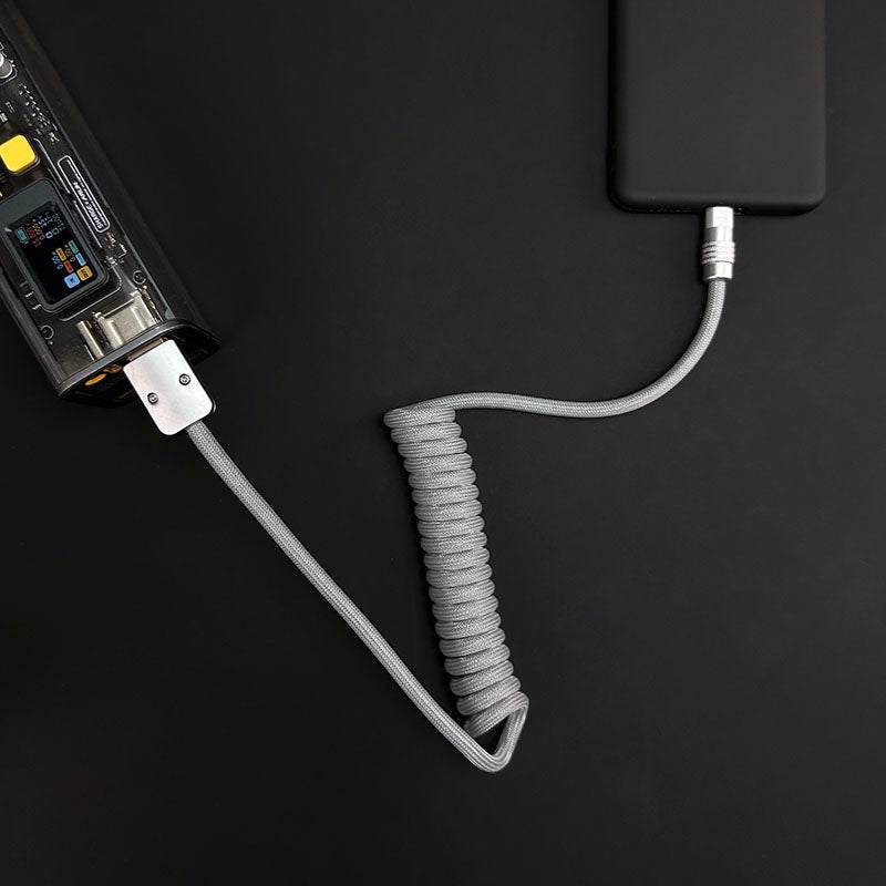 “Curly Chubby” Car-friendly Fast Charging Cable