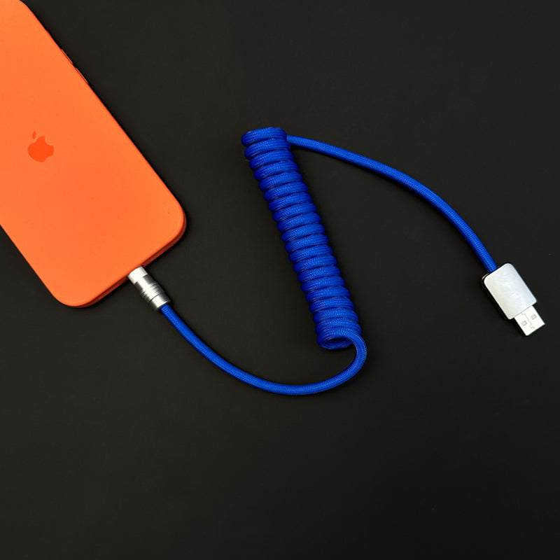 “Curly Chubby” Car-friendly Fast Charging Cable