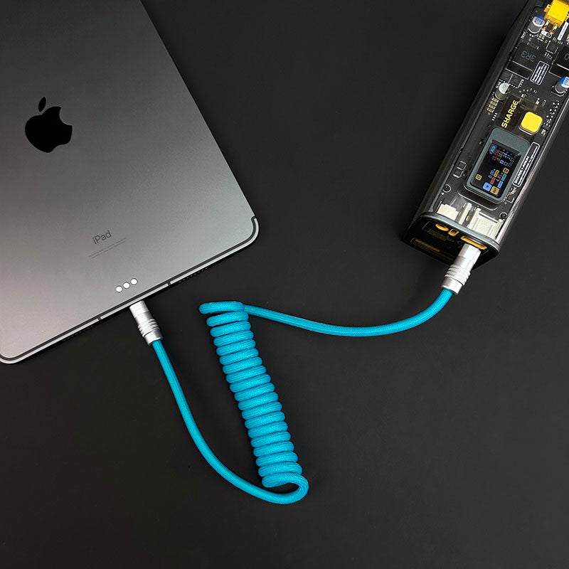 “Curly Chubby” Car-friendly Fast Charging Cable