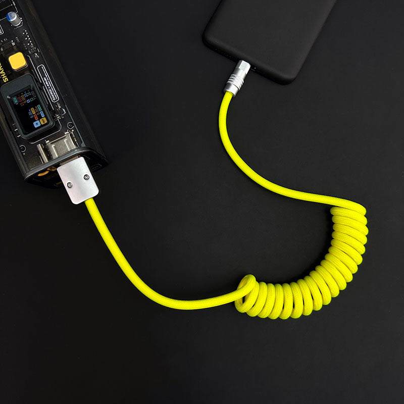 “Curly Chubby” Car-friendly Fast Charging Cable