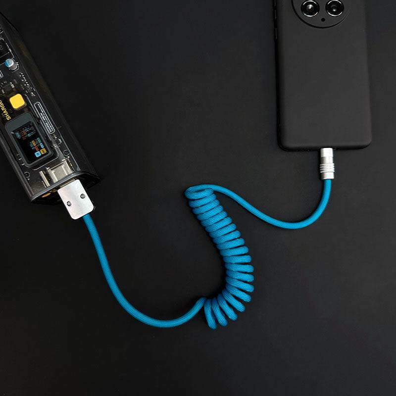 “Curly Chubby” Car-friendly Fast Charging Cable