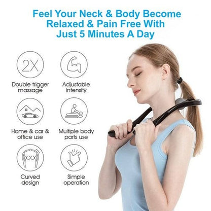 Dual Pressure Point Neck Massager