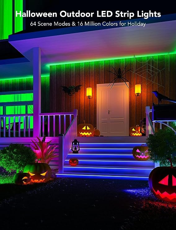 Halloween Sale 48% OFF - Wi-Fi Bluetooth Smart Led rgbic for outdoor