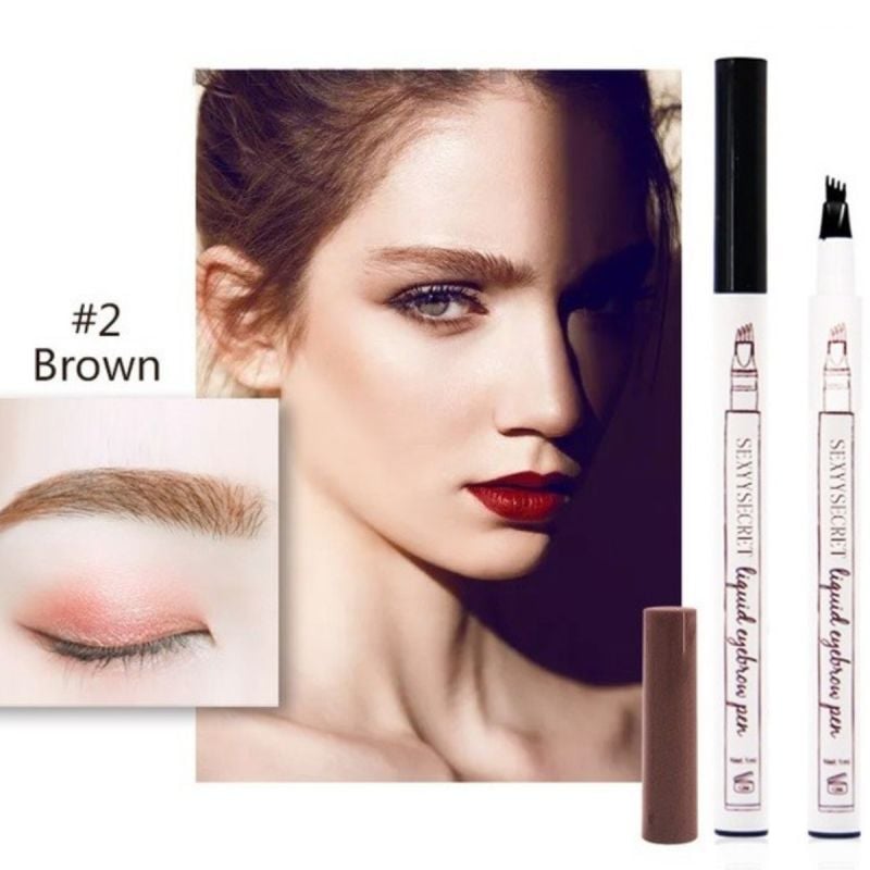 Waterproof Brow Pencil with Micro-Fork Tip