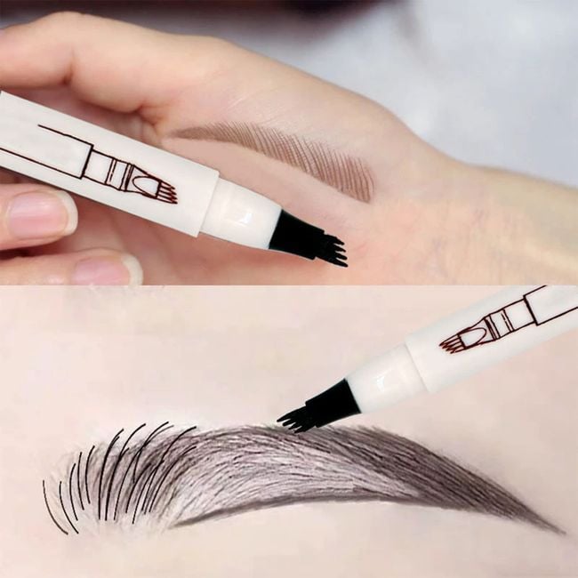 Waterproof Brow Pencil with Micro-Fork Tip