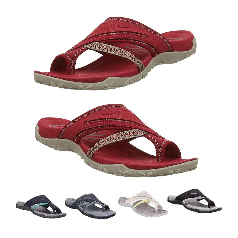 Women Orthopedic Sandals-Breathable Mesh And Leather Sandals