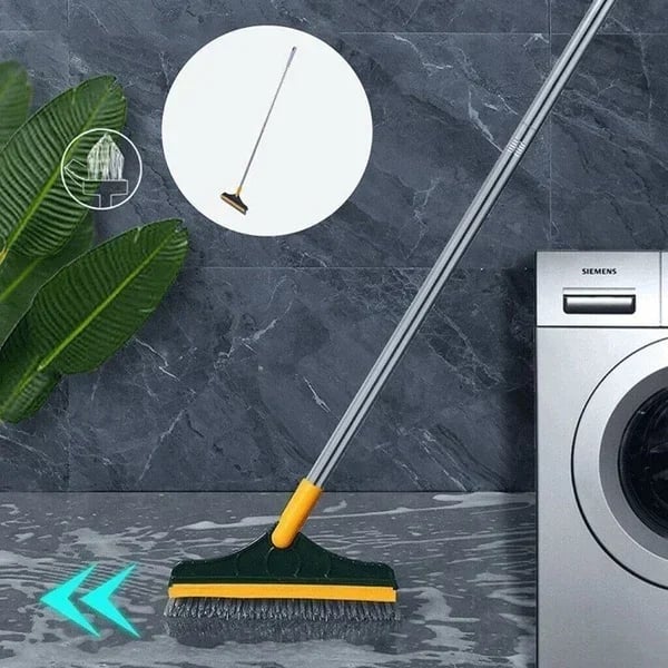 (Last Day Promotion - SAVE 48% OFF) 2 in 1 Floor Brush (Brush + scrape)