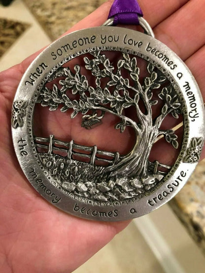 When Someone You Love Becomes a Memory Life Tree Memorial Ornament