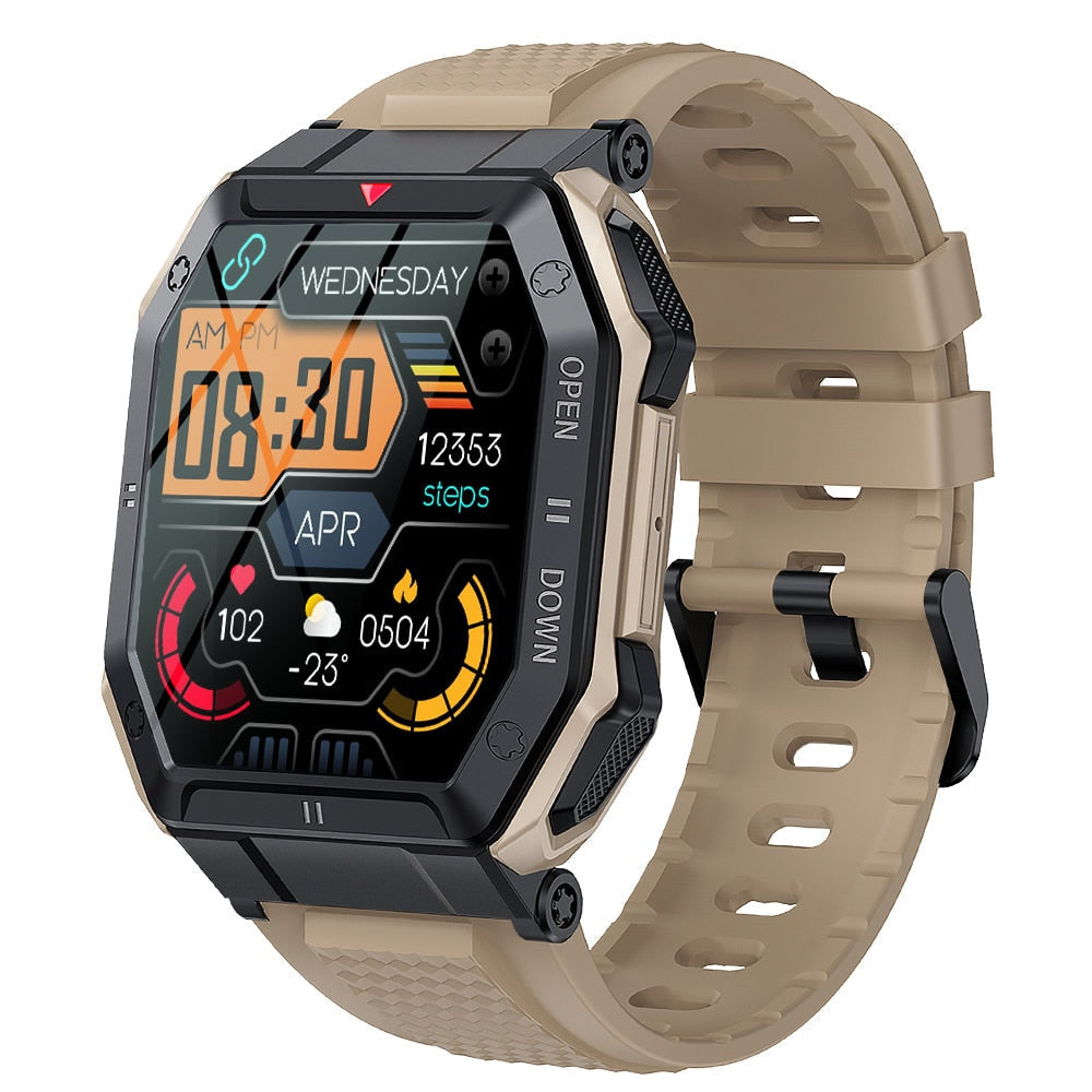 NEKTOM Waterproof Heart Rate Sport Swimming Smart Watch KE1