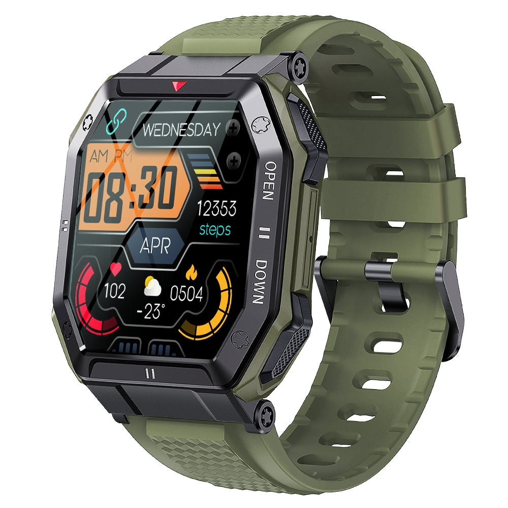 NEKTOM Waterproof Heart Rate Sport Swimming Smart Watch KE1