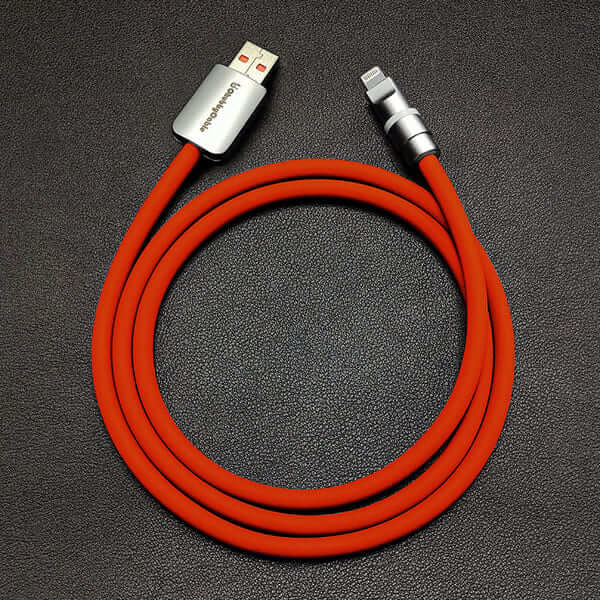 "Neon Chubby" Fast Charge Cable With Smart Light