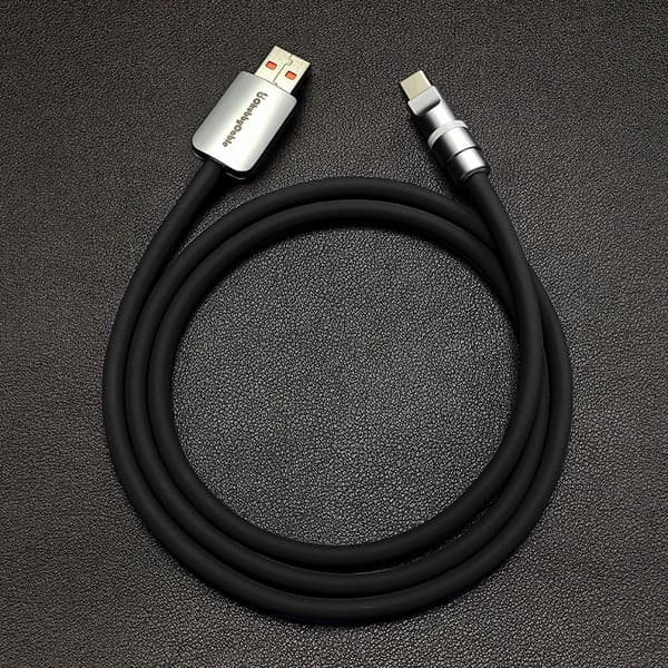 "Neon Chubby" Fast Charge Cable With Smart Light