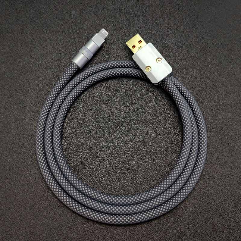 “Neon Chubby” Fast Charge Cable With Smart Light