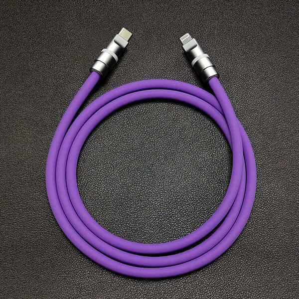 “Neon Chubby” Fast Charge Cable With Smart Light