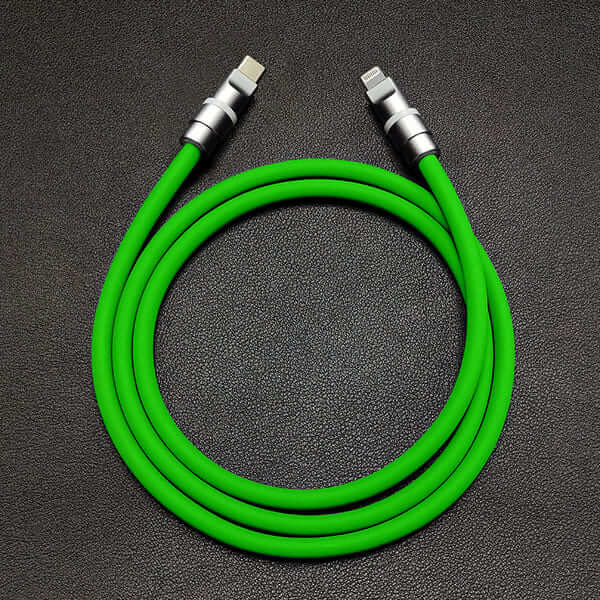 “Neon Chubby” Fast Charge Cable With Smart Light