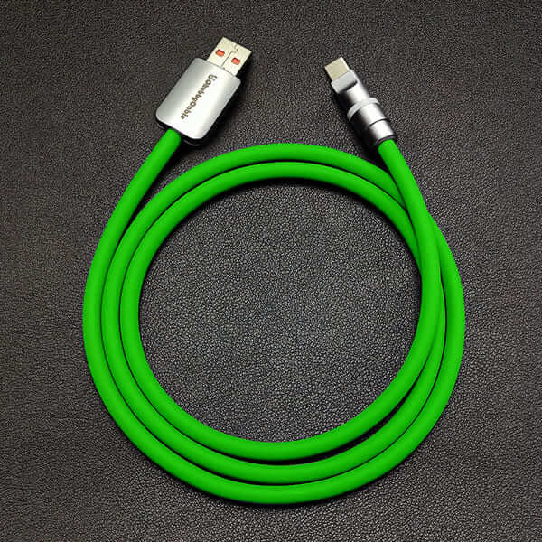 "Neon Chubby" Fast Charge Cable With Smart Light