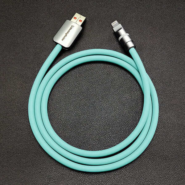 "Neon Chubby" Fast Charge Cable With Smart Light