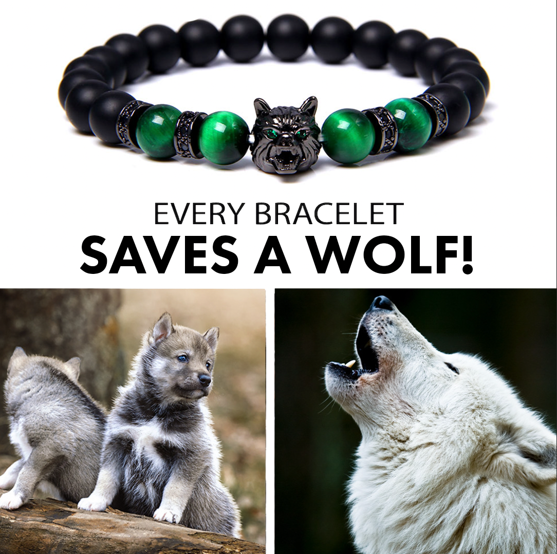 “Save a Wolf” Bracelet